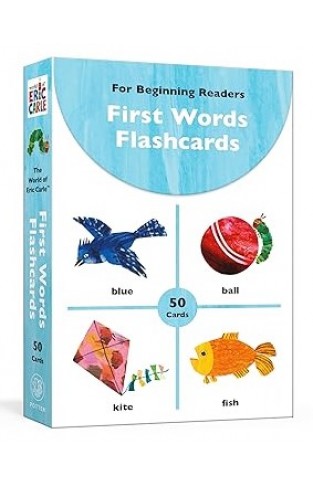 The World of Eric Carle First Words Flashcards: 50 Cards for Beginning Readers